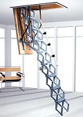 Scherentreppe elektrisch Bodentreppe Scherentreppen elektrische Bodentreppen