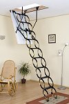 Scherentreppe Stahl-Holz Scherentreppen Bodentreppe