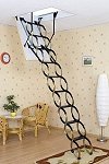 Scherentreppe Stahl-Mini Scherentreppen g�nstig Bodentreppe